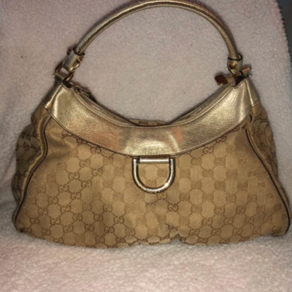 Gucci Handbags - 💖FLASH SALE ✨ HURRY!  Authentic  & Vintage Gucci D ring abbey shoulder hobo bag